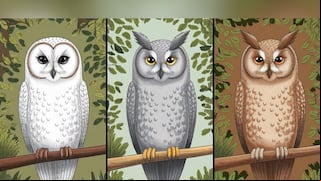 Elige uno de los tres búhos en esta imagen para descubrir qué tan inteligente eres