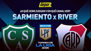 Canales de transmisión de River vs. Sarmiento: a qué hora juegan hoy