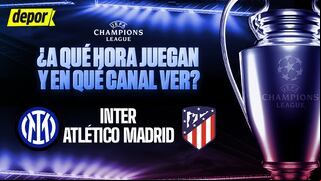 A qué hora ver Inter vs. Atlético hoy y en qué canal transmiten por la Champions League