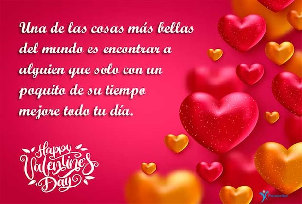 Frases para desear Día del Amor y la Amistad 2023 por Facebook (Foto: Pinterest).