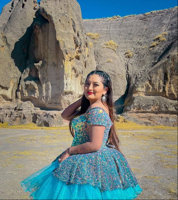 La vez que anunció el lanzamiento de un tema: "Hoy se estrena la nueva canción titulada Mil años", escribió el 14 de agosto de 2023 (Foto: Muñequita Milly / Instagram)