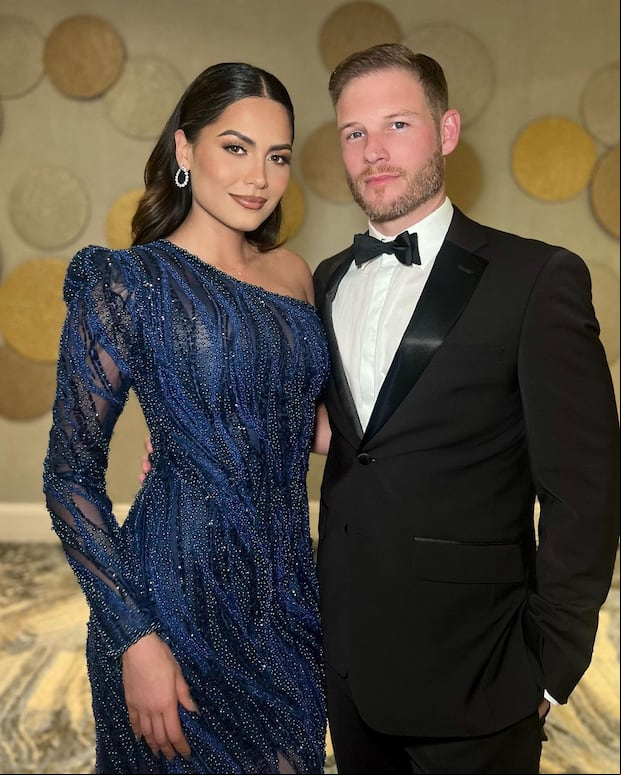 Ryan Proctor y Andrea Meza se comprometieron en el año 2023 (Foto: @yoryanantonio / Instagram)