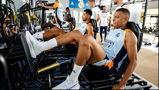 El día 1 de Kylian Mbappé: así fue su primer entrenamiento con Real Madrid