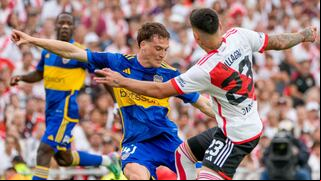 En el Monumental: River vs. Boca igualaron 1-1 por la Copa de la Liga