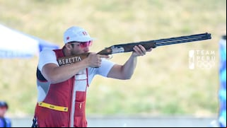 ¡Entre los mejores! Nicolás Pacheco ganó diploma olímpico tras llegar a la final de tiro skeet