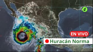 Huracán Norma tocó tierra en Baja California Sur: aquí la trayectoria actual del fenómeno
