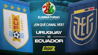 Uruguay vs Ecuador: en qué canal ver por partido por Eliminatorias