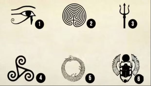 TEST VISUAL | Esta imagen muestra varios símbolos. Tienes que escoger uno. (Foto: namastest.net)
