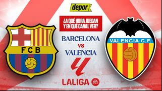 ¿A qué hora transmiten Barcelona vs Valencia y en qué canal ver el partido gratis?