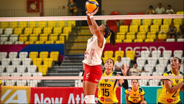 Universitario venció con mucha comodidad con 3 sets a 0 frente a Túpac Amaru. (Foto: Universitario)