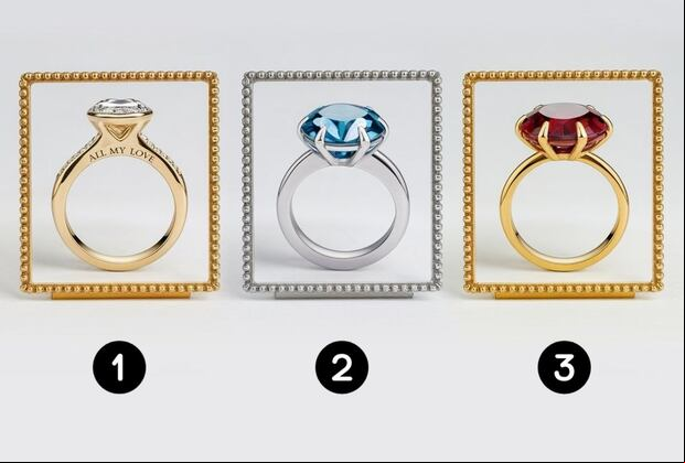 Visual test: choose one of the rings in this image to discover what people think of you (Design: Depor).