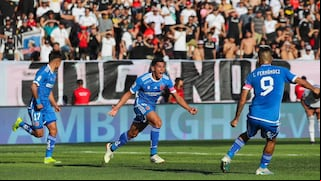 ¡EL clásico es azul! U. de Chile venció 1-0 a Colo Colo por el Campeonato Nacional