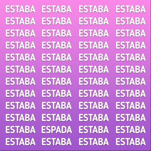 Acertijo visual: ¿puedes encontrar la palabra ‘ESPADA’ escondida en esta imagen? (Foto: GenialGuru).