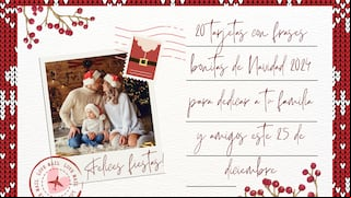◉ 20 tarjetas bonitas para desear ¡Feliz Navidad! este 25 de diciembre a tus amigos y familiares