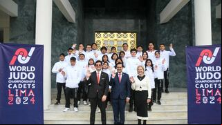 Presentación del Campeonato Mundial de Judo Cadetes Lima 2024