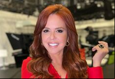 María Celeste Arrarás vuelve a la TV como presentadora en Univision, aunque solo por unos días
