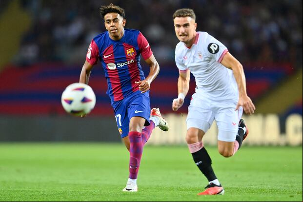 Barcelona cierra la temporada ante Sevilla en lo que será el último partido de Xavi Hernández como DT. (Foto: AFP)