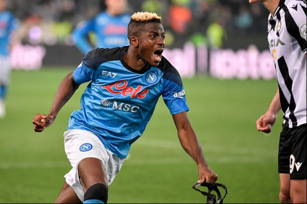 Victor Osimhen tiene contrato con el Napoli hasta junio del 2025. (Foto: Getty Images)