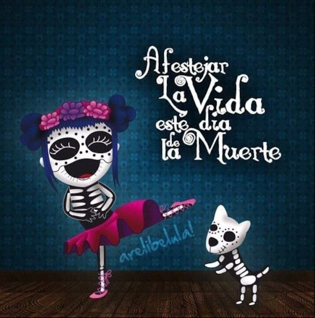 Frases por el Día de Muertos: imágenes y mensajes para dedicar el 2 de noviembre (Foto: Pinterest).