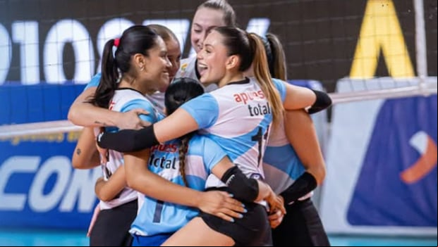 Regatas Lima venció a Deportivo SOAN en los dos partidos de los cuartos de final de la Liga Peruana de Vóley. (Foto: Regatas Lima)