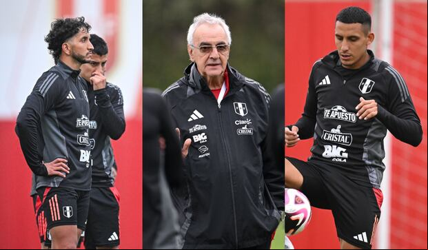 Fossati lidera los entrenamientos en la Videna. (Foto: Composición)