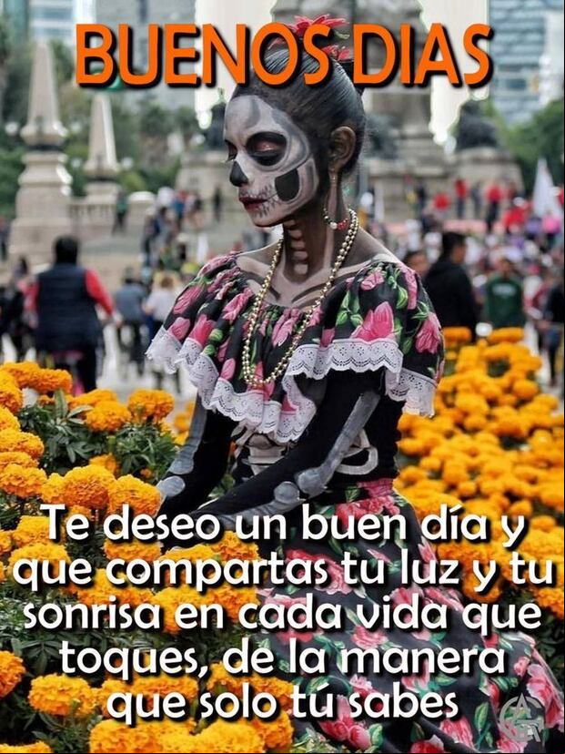 Frases por el Día de Muertos: imágenes y mensajes para dedicar el 2 de noviembre (Foto: Pinterest).