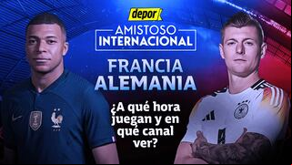 Dónde ver Francia vs. Alemania: hora y en qué canales transmiten amistoso