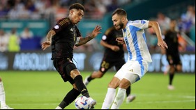 Perú vs. Argentina por Copa América 2024. (Foto: AFP)