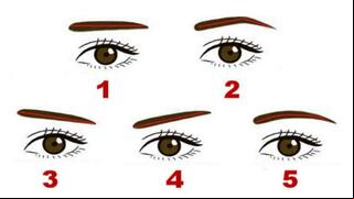 La forma de tus cejas sacará a la luz tu manera de ser