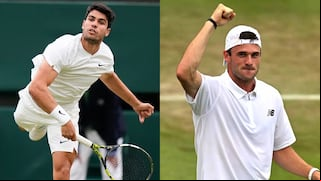 Carlos Alcaraz vs. Tommy Paul (3-1): video y resumen por cuartos de final de Wimbledon