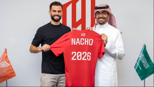 Nacho Fernández firmó un contrato con Al Qadisiyah hasta el 2026. (Foto: Al Qadisiyah)