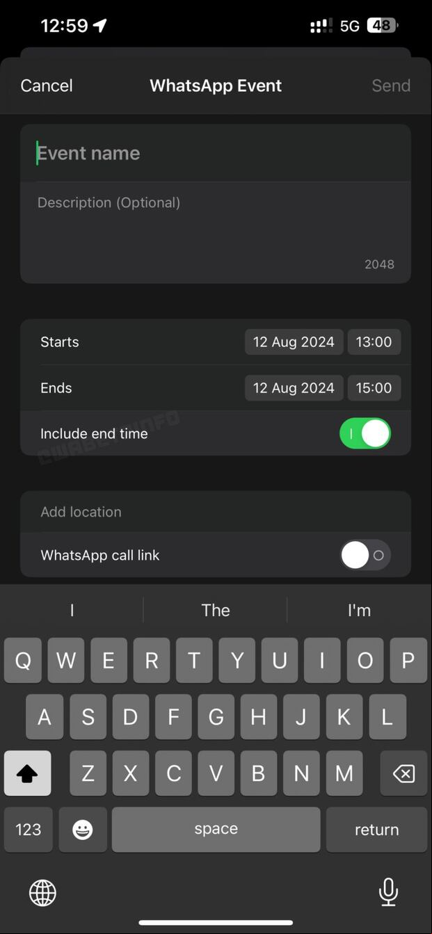 Nueva configuración de WhatsApp