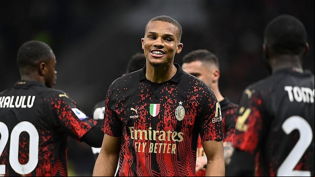 Malick Thiaw es una de las grandes figuras de AC Milan. (Foto: AFP)