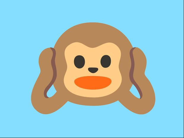 WHATSAPP | Si lo que quieres decir es que no deseas escuchar nada, usa este emoji. (Foto: Emojipedia)