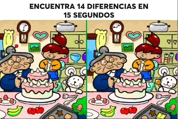 DESAFÍO VISUAL | Tienes una visión 20/20 si puedes detectar las 14 diferencias entre estas dos imágenes en solo 15 segundos. | Foto: tiktok/@catherine_szabo