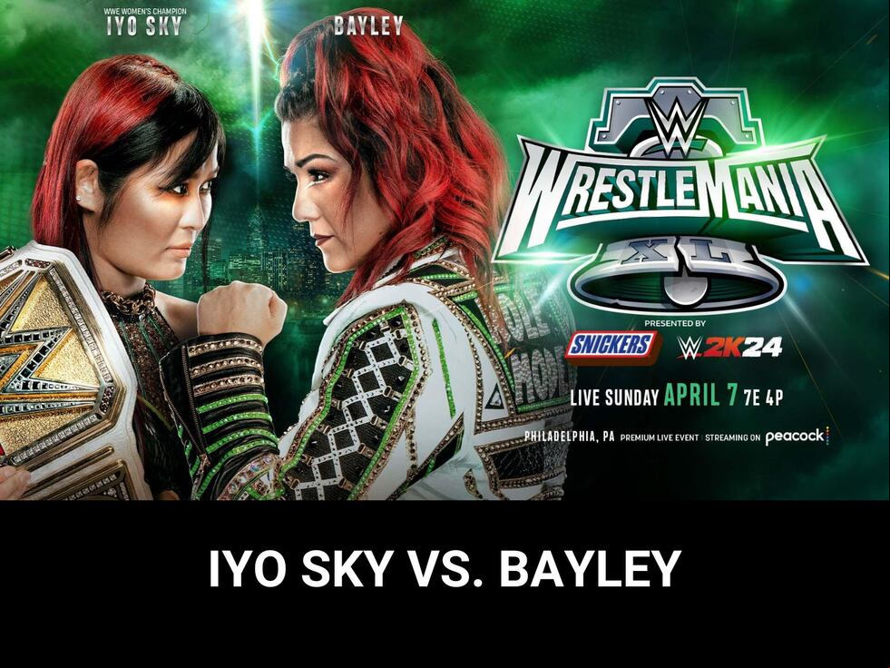 IYO SKY (c) vs. Bayley por el Campeonato Femenino de WWE