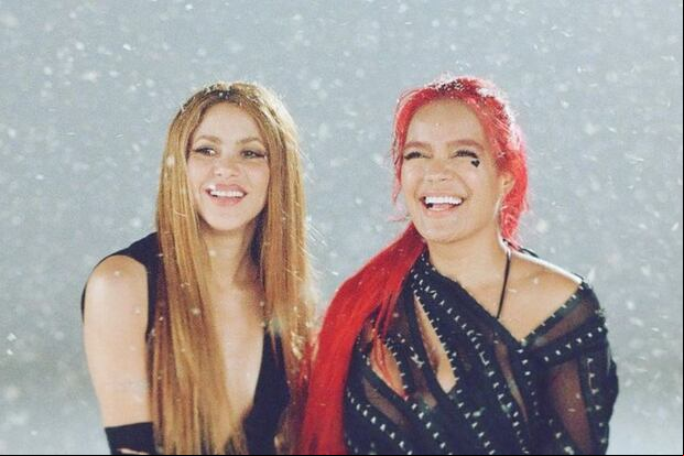Las cantantes estarían distanciadas desde los últimos meses (Foto: Shakira / Karol G / YouTube)