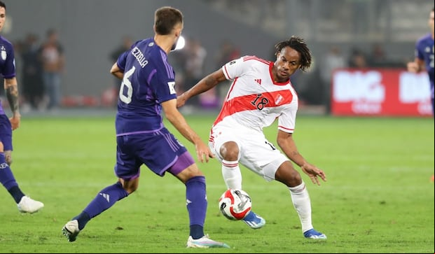 André Carrillo estuvo en 5 de los 6 partidos de Perú en las Eliminatorias 2026. (Foto: GEC)