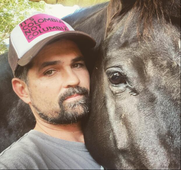 Es un animalista confeso (Foto: Ferdinando Valencia / Instagram)