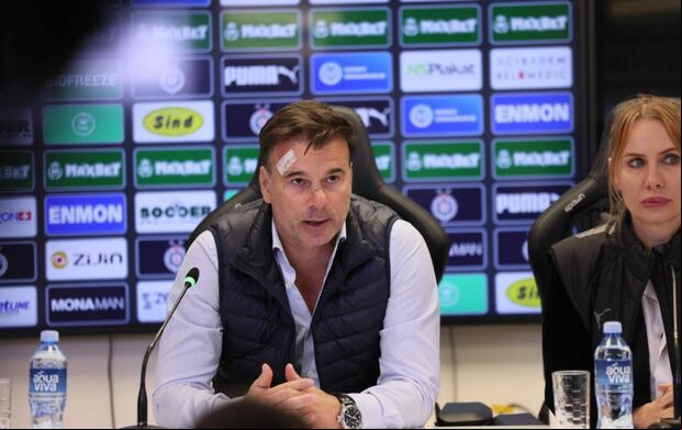 Aleksandar Stanojevic dirigió a Grimaldo en Serbia. (Foto: Partizan)