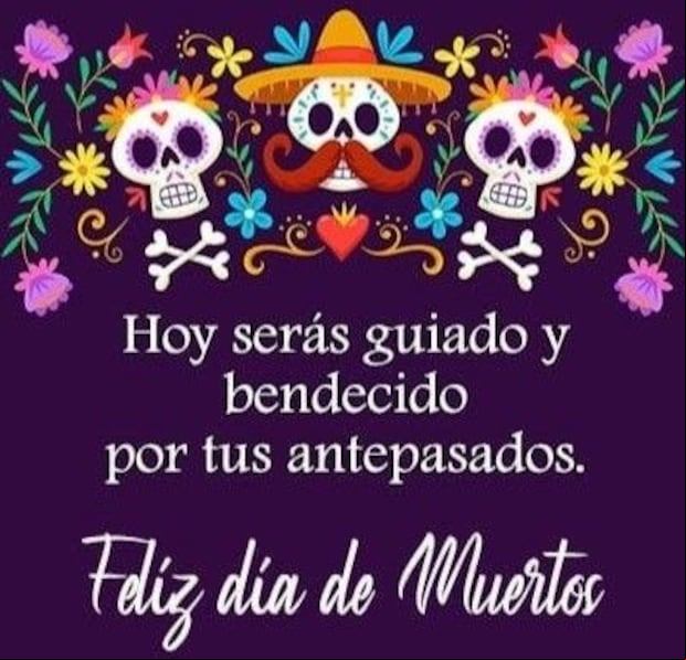 Frases por el Día de Muertos: imágenes y mensajes para dedicar el 2 de noviembre (Foto: Pinterest).