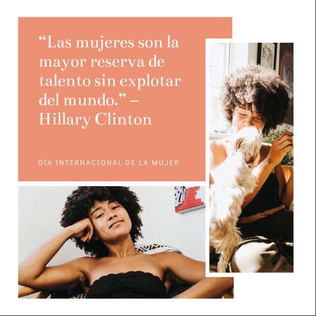 "Las mujeres son la mayor reserva de talento sin explotar" - Hillary Clinton. | Crédito: Canva / Composición Depor