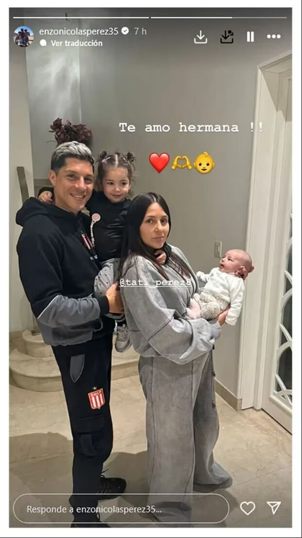 La historia de Enzo Pérez luego del partido de Boca vs. Estudiantes. (Foto: Instagram)