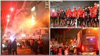 ¡Todo el aliento para la ‘sele’! Así fue el espectacular banderazo previo al Perú vs Uruguay