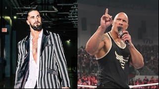 La furia de Seth Rollins contra The Rock por bofetada durante conferencia de WrestleMania