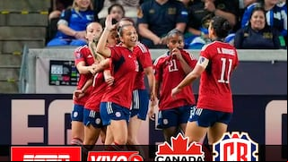 Canadá elimina a Costa Rica (1-0) en los cuartos de final de la Copa Oro Femenil 2024