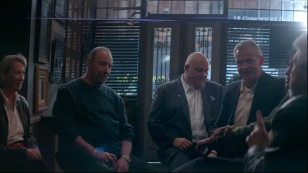 Barbara Butcher, Scott Wagner, John Vergona y Bill McNeely en la serie documental "Homicide: New York" (Foto: Netflix)