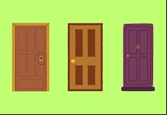 Elige una de las puertas en la imagen para conocer si serás una persona exitosa