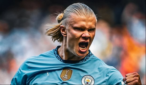 Erling Haaland es la principal carta de gol del Manchester City. (Foto: Getty Images)