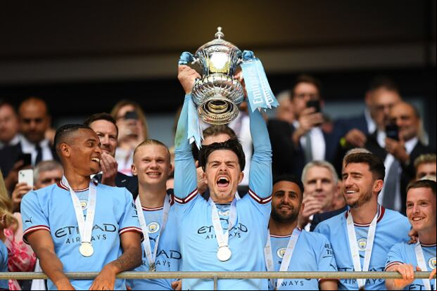 Manchester City se alzó como campeón de la FA Cup tras vencer al United. (Foto: Getty Images)